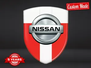 Nissan Emblema Cúpula Estilo Tuning Limitado Logo Carreras